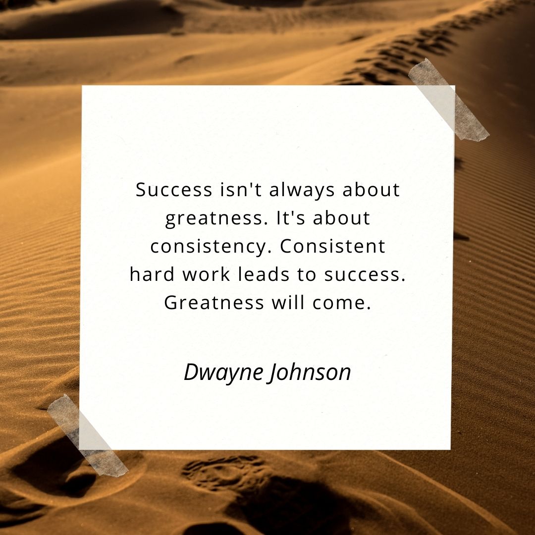 Confidence building success quote